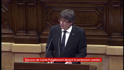 "Nous ne sommes pas des putschistes (...) La Catalogne a gagné le droit d’être un État indépendant", Carles Puigdemont