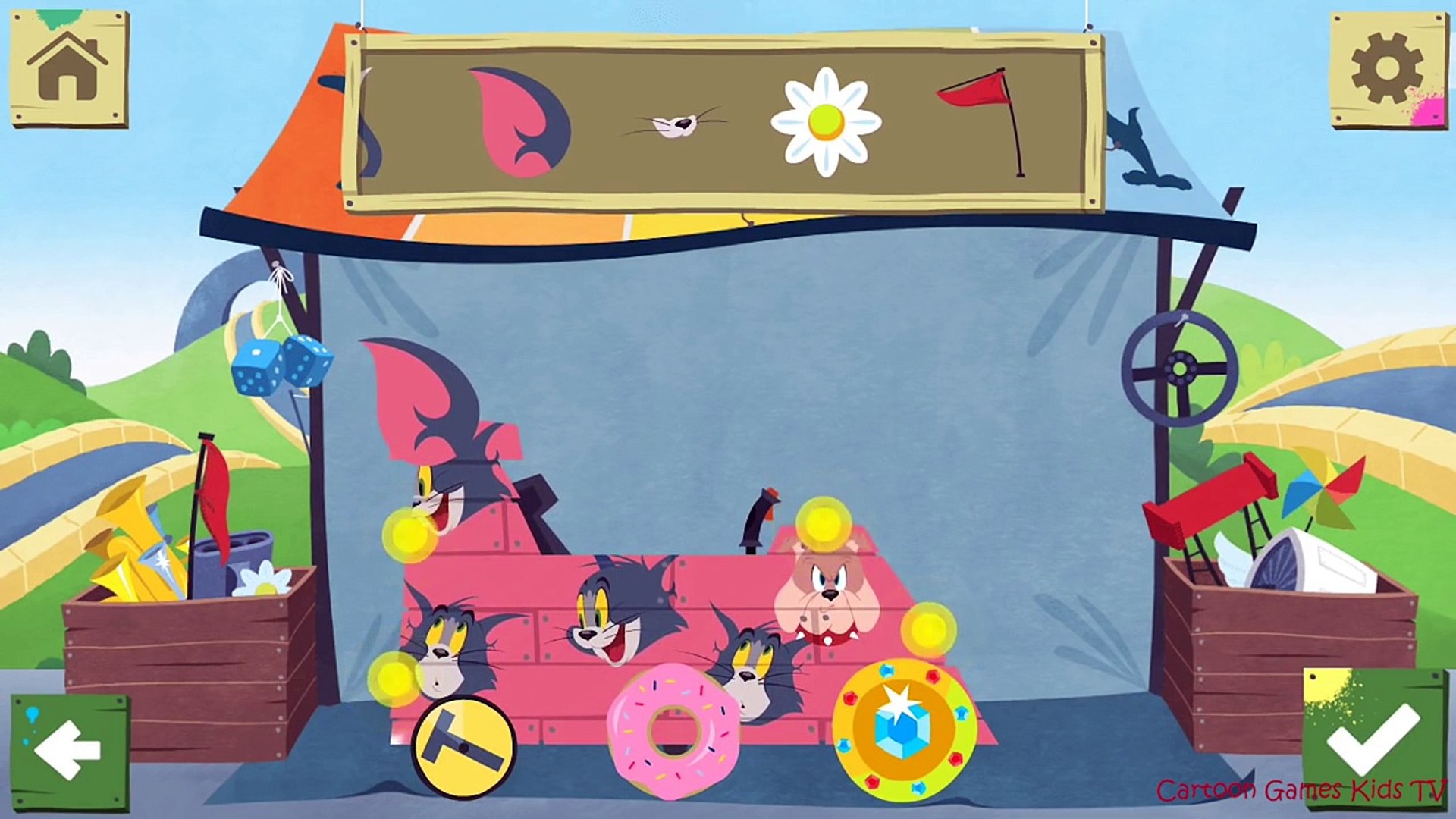 Tom and Jerry / Boomerang Make and Race 9 / Cartoon Games Kids TV