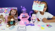 Fluffimals Fluffy Fory Machine DIY Make Your Own Teddy Bear & Bunny