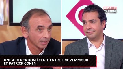 C à Vous : Une violente altercation éclate entre Eric Zemmour et Patrick Cohen (Vidéo)