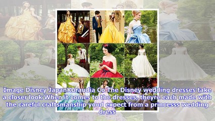 New bridesmaid dresses from the Disney characters, princesses special