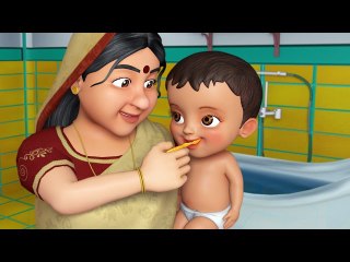 Dadi maa (Grandmother) | Hindi Rhymes for Children | InfobellsHindi Rhymes