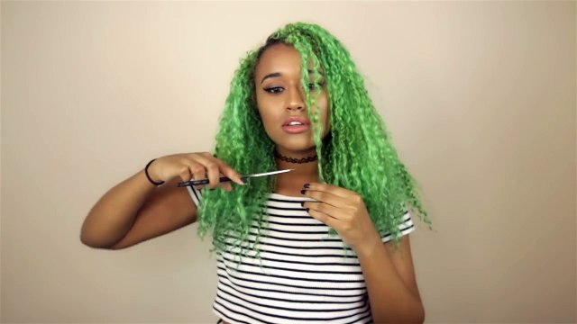 How I Cut My Curly Hair - SPONTANEOUS 4am Haircut! | Curly Hair Tutorial