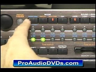 Roland XV-5080 DVD Video Tutorial Demonstration