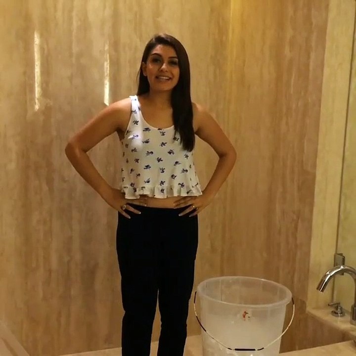 Hansika Motwani | Ice Bucket Challenge | Video Duck