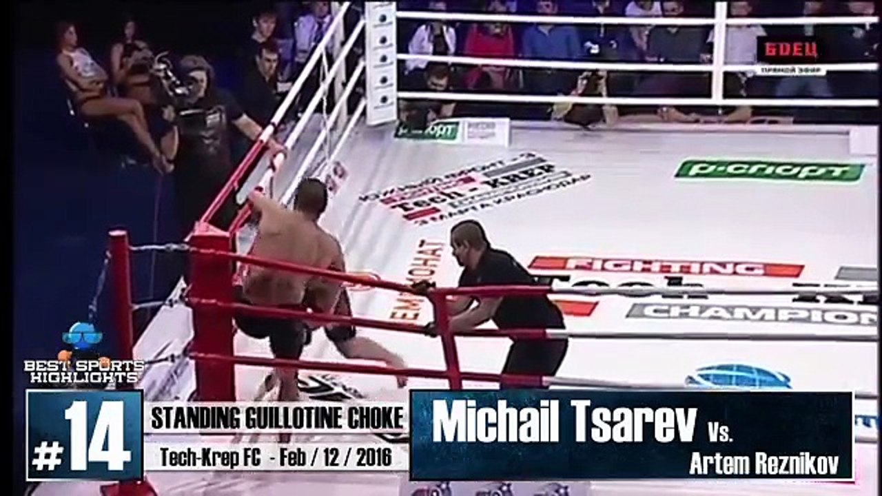 The Greatest MMA Submissions in 2016