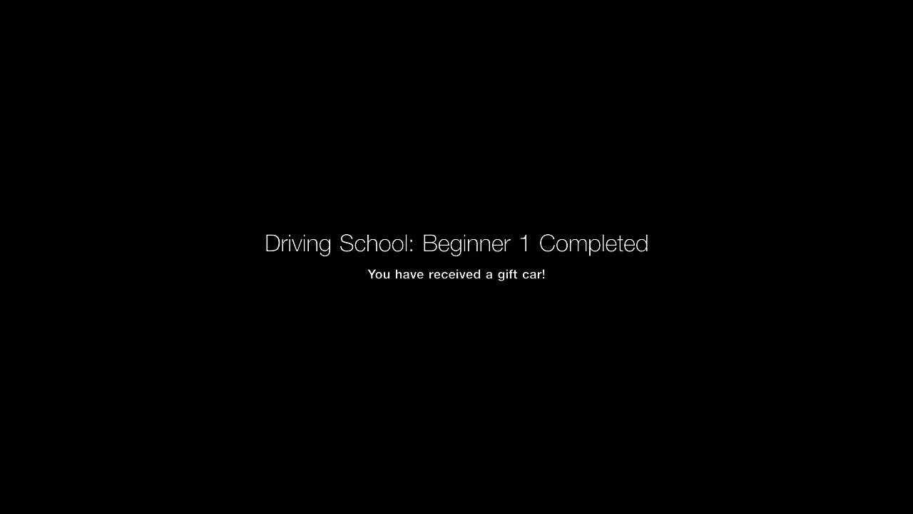 GT Sport Demo Driving School Reward