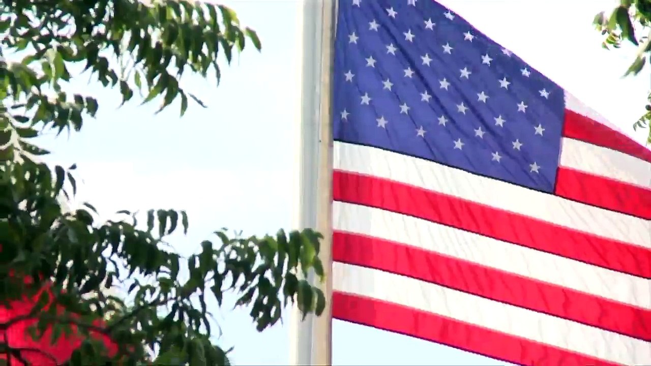 Texas Firefighter Caught on Camera Ripping Down US Flags