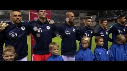 Estonija - BiH / Himna BiH, Vedo kapiten