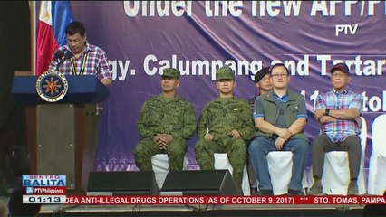 Pangulong Duterte, binigyang diin ang problema sa iligal na droga
