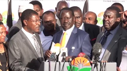 Kenya'da Muhalefet Lideri Başkanlık Yarışından Çekildi