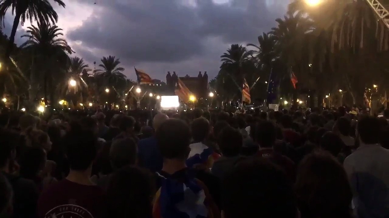 Catalogne : Les Catalans mécontents de l'appel au dialogue