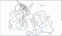 How to Draw Princess Celestia from My Little Pony Friendship is Magic