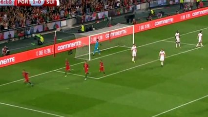 Andre Silva Goal HD - Portugal 2 - 0 Switzerland - 10.10.2017 (Full Replay)