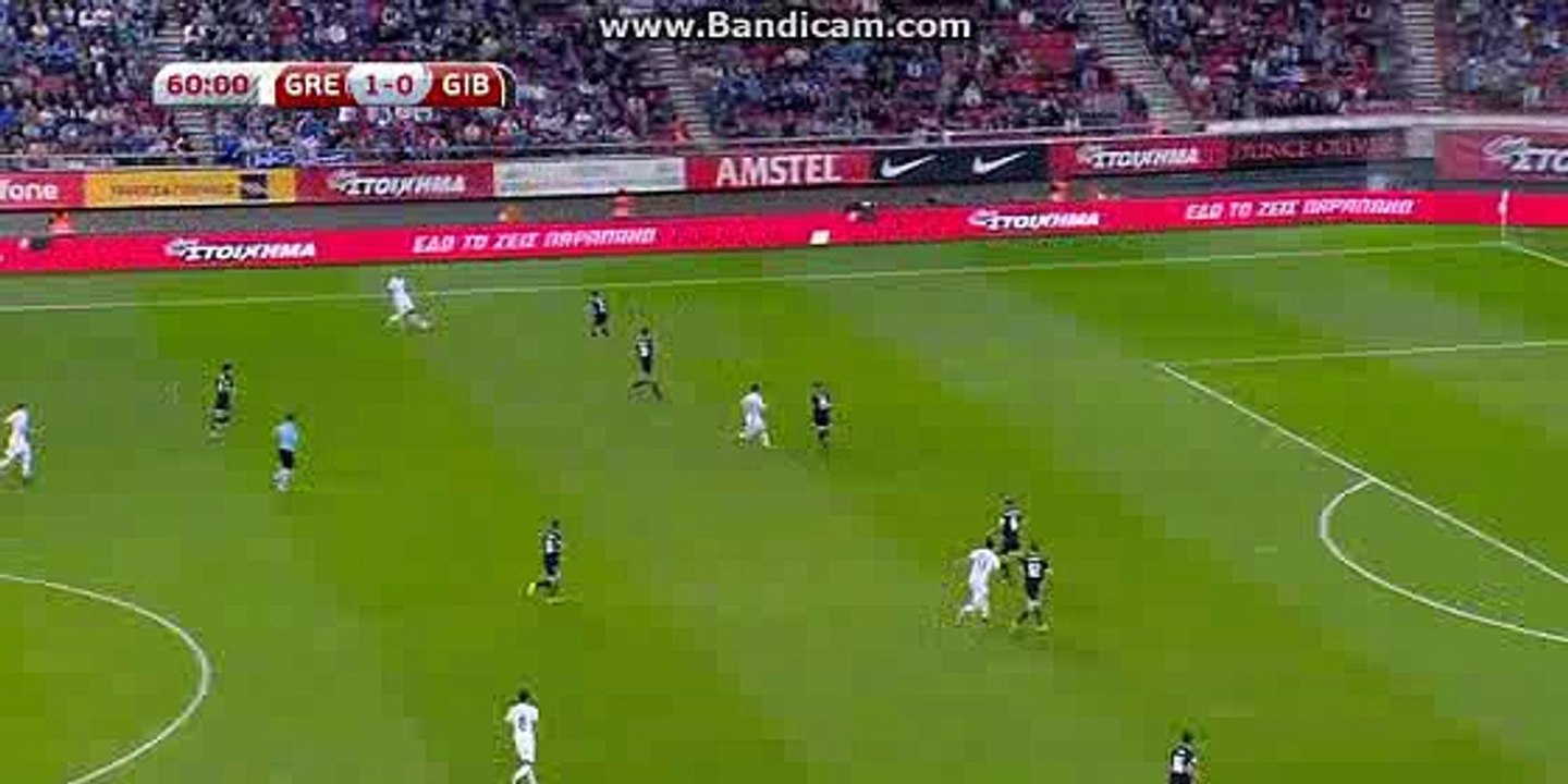 Konstantinos Mitroglou Goal HD - Greece 2-0 Gibraltar - 10.10.2017