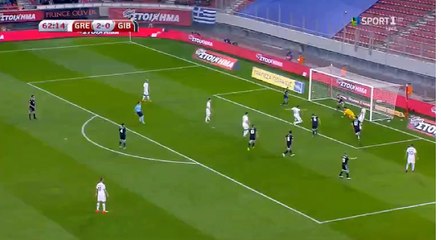 Konstantinos Mitroglou Goal HD - Greece 3-0 Gibraltar 10.10.2017