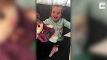 Deaf five year old girl receives doll with hearing aids in adorable video clip filmed by mum 
