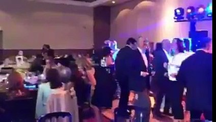 Felipe Calderón, Margarita Zavala y Tony Gali en pleno pachangón este sábado.