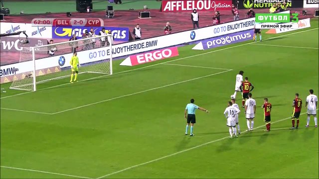 3-0 Eden Hazard Penalty Goal FIFA WC Qualification UEFA Group H - 10.10.2017 Belgium 3-0 Cyprus