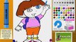 Dora poznaje świat Kolorowanka gra new