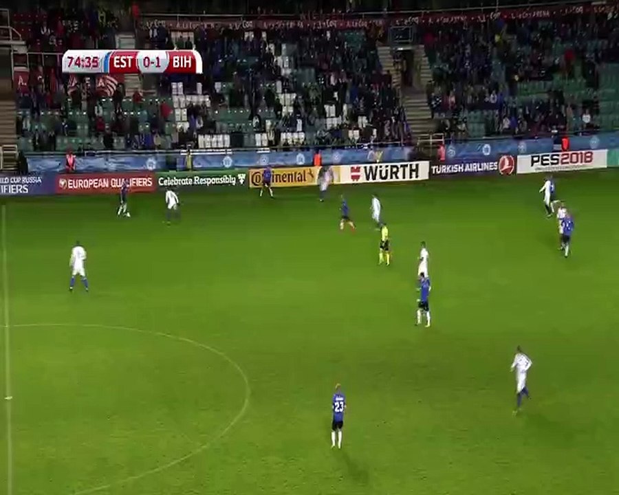 Ilja Antonov Goal HD - Estonia	1-1	Bosnia & Herzegovina 10.10.2017