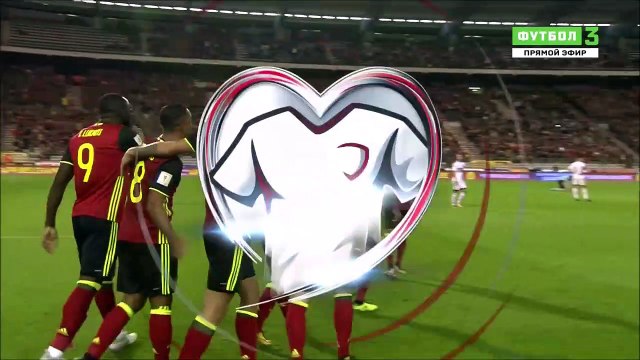 4-0 Romelu Lukaku Goal FIFA WC Qualification UEFA Group H - 10.10.2017 Belgium 4-0 Cyprus