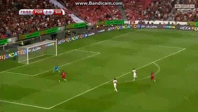 Cristiano Ronaldo Missed 100% Chance HD - Portugal 2-0 Switzerland 10.10.2017