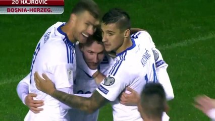 Izit Hajrovic second Goal HD - Estonia 1 - 2 Bosnia & Herzegovina - 10.10.2017 (Full Replay)
