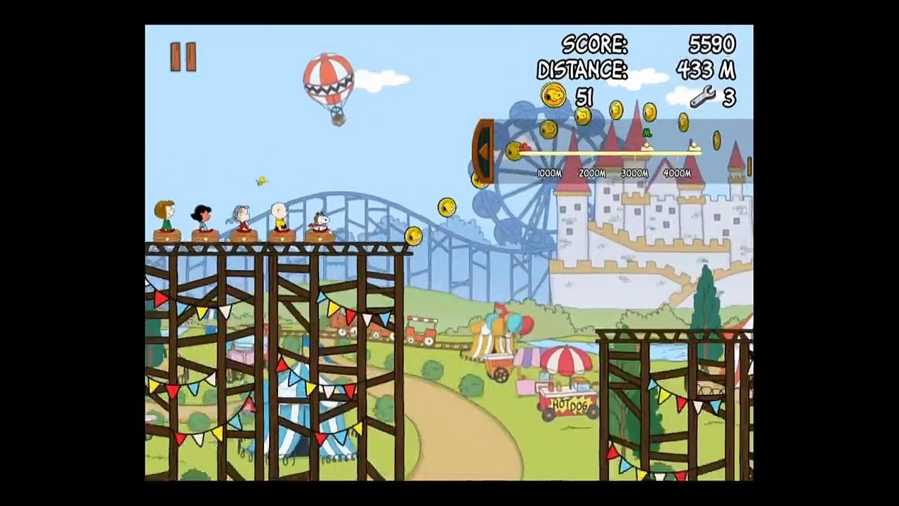 Snoopy Coaster - Universal - HD Gameplay Trailer