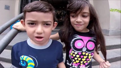 ENCONTREI um DINOSSAURO! - VLOG - MUSEU de ZOOLOGIA da USP - Canal do Dudu Ft. Canal da Lelê