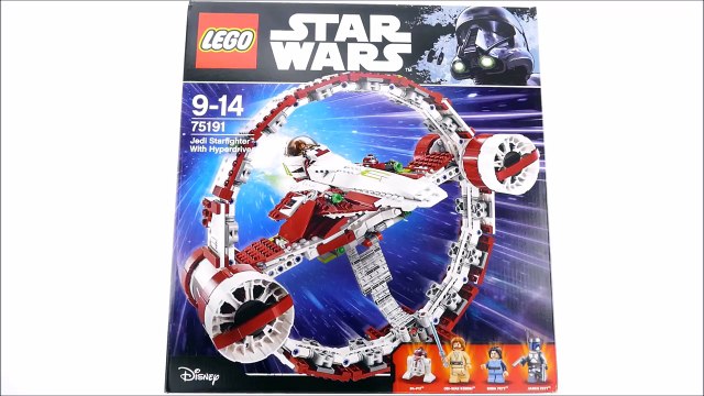 Lego Star Wars 75191 Jedi Starfighter™ With Hyperdrive - Lego Speed Build Review