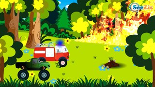 Monster Truck Cartoon | Monster Truck Videos For Kids | Monster Trucks Compilation
