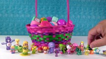Giant Basket #2 Of Surprise Eggs Opening | Shopkins Squinkies Disney Fashems My Little Pony