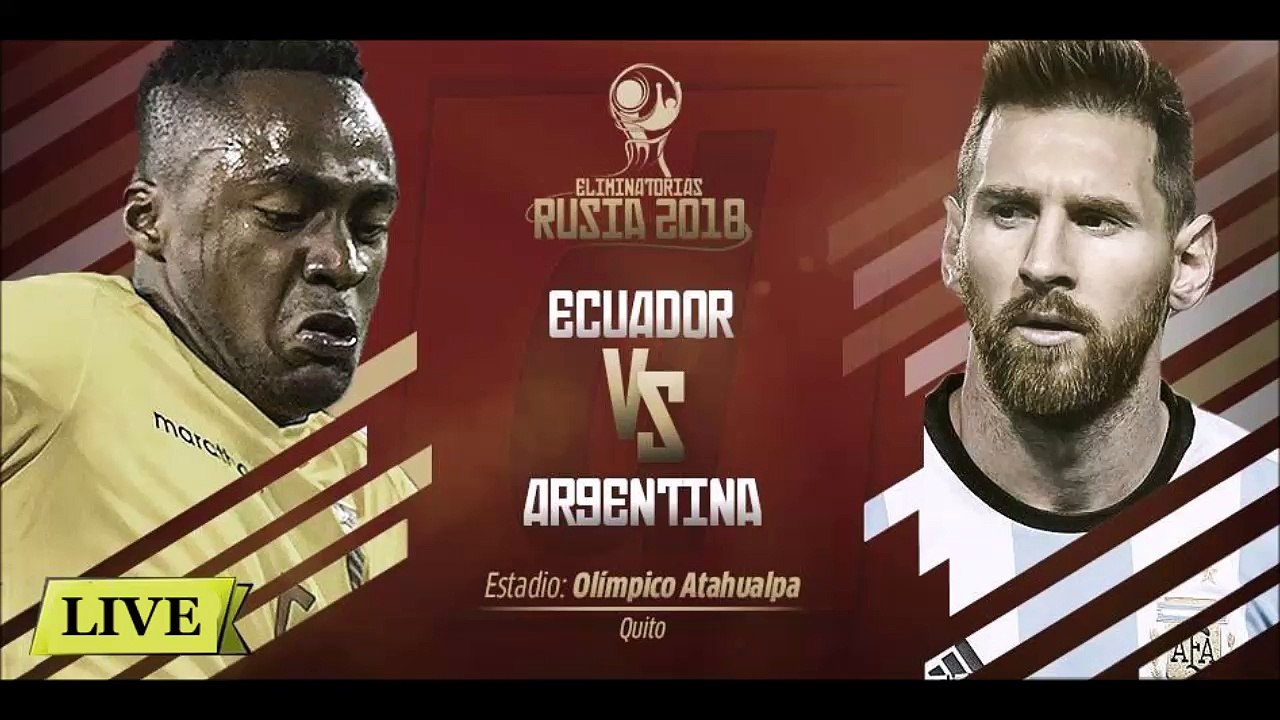 argentina vs ecuador live