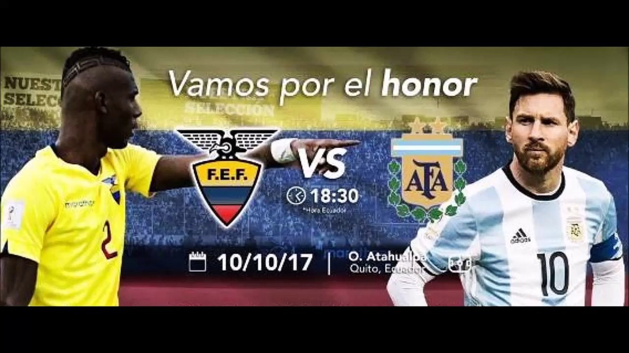 argentina vs ecuador live CONMEBOL Qualification