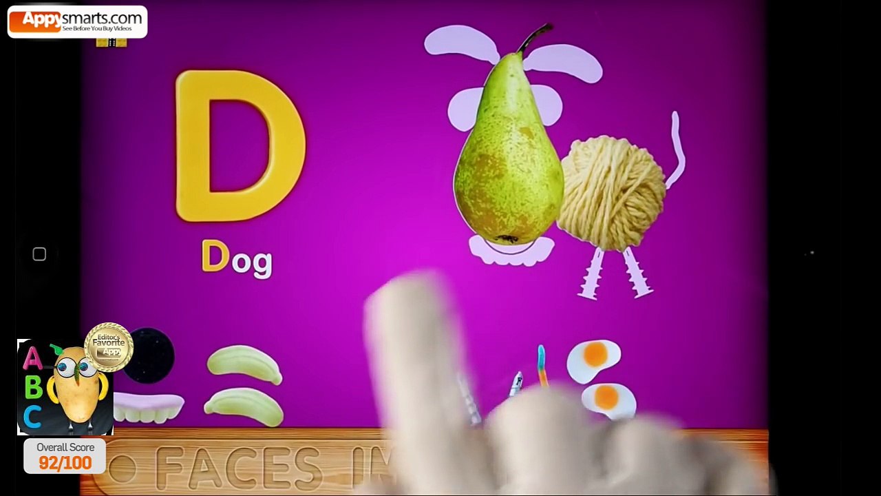 ABC Kids Apps: Faces iMake - iPad demo/gameplay