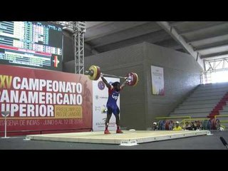 2016 Senior Pan-Ams: Kendrick Farris Snatch (158/162/165)