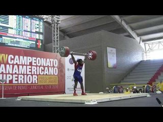2016 Senior Pan-Ams: Kendrick Farris Clean & Jerk (194/195/199)