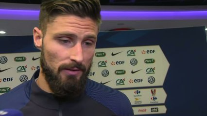 Foot - Bleus : Giroud «Tout n'était pas facile»