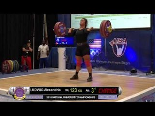 USAW Uni & U25 Nationals Highlights: Ali Ludwig