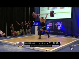 USAW Uni & U25 Nationals Highlights: Cecily Basques