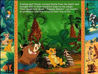 Disney Animated Storybook: The Lion King - Part 2