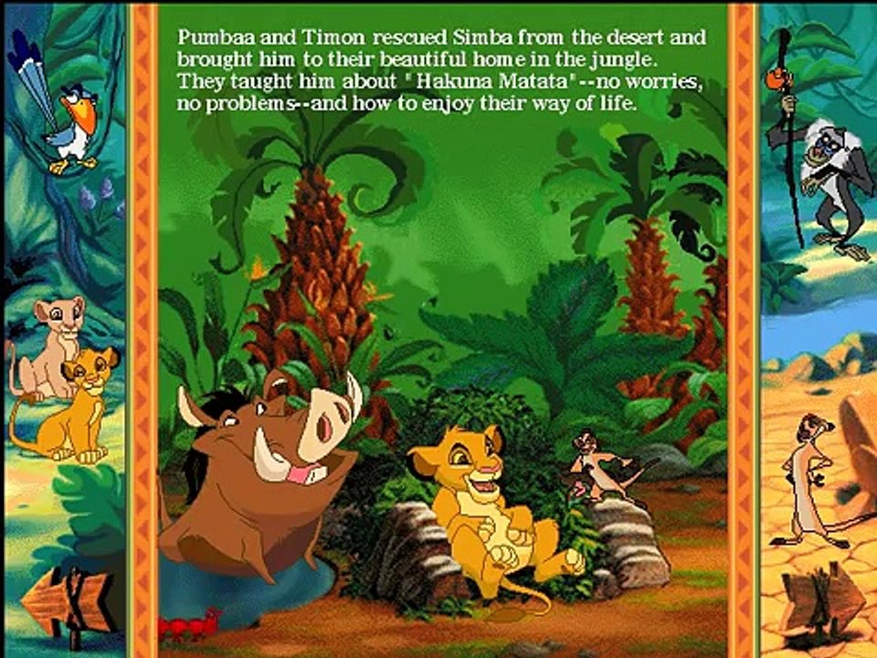 Disney Animated Storybook: The Lion King - Part 2