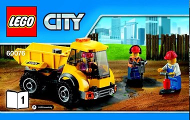 Lego City Demolition Site instructions 60076