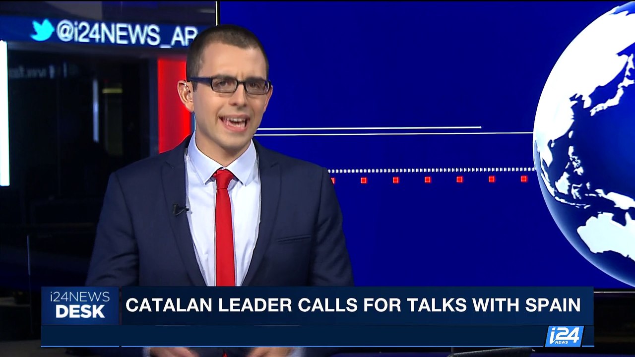 i24NEWS DESK | Catalan leader calls for talks with Spain | Tuesday, October 10th 2017
