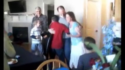 Army Dad Dances With His Kids Over Webcam Then Surprises Them