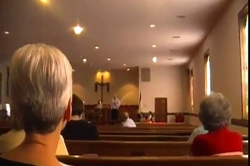 U.S. Navy Sailor Surprises His Mom During Church Service