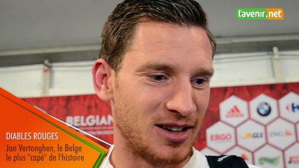 Jan Vertonghen, le plus "capé" des Diables rouges : "Je suis fier"