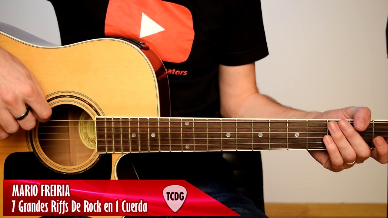 Como Tocar 7 Grandes Canciones De Rock En Guitarra Acústica: Tutorial Completo! TCDG