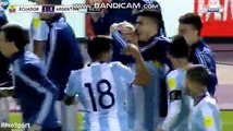 Lionel Messi Hattrick Goal ~ Ecuador vs Argentina 1-3